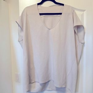 Lululemon Capped Short Sleeve Tee - White Opal
